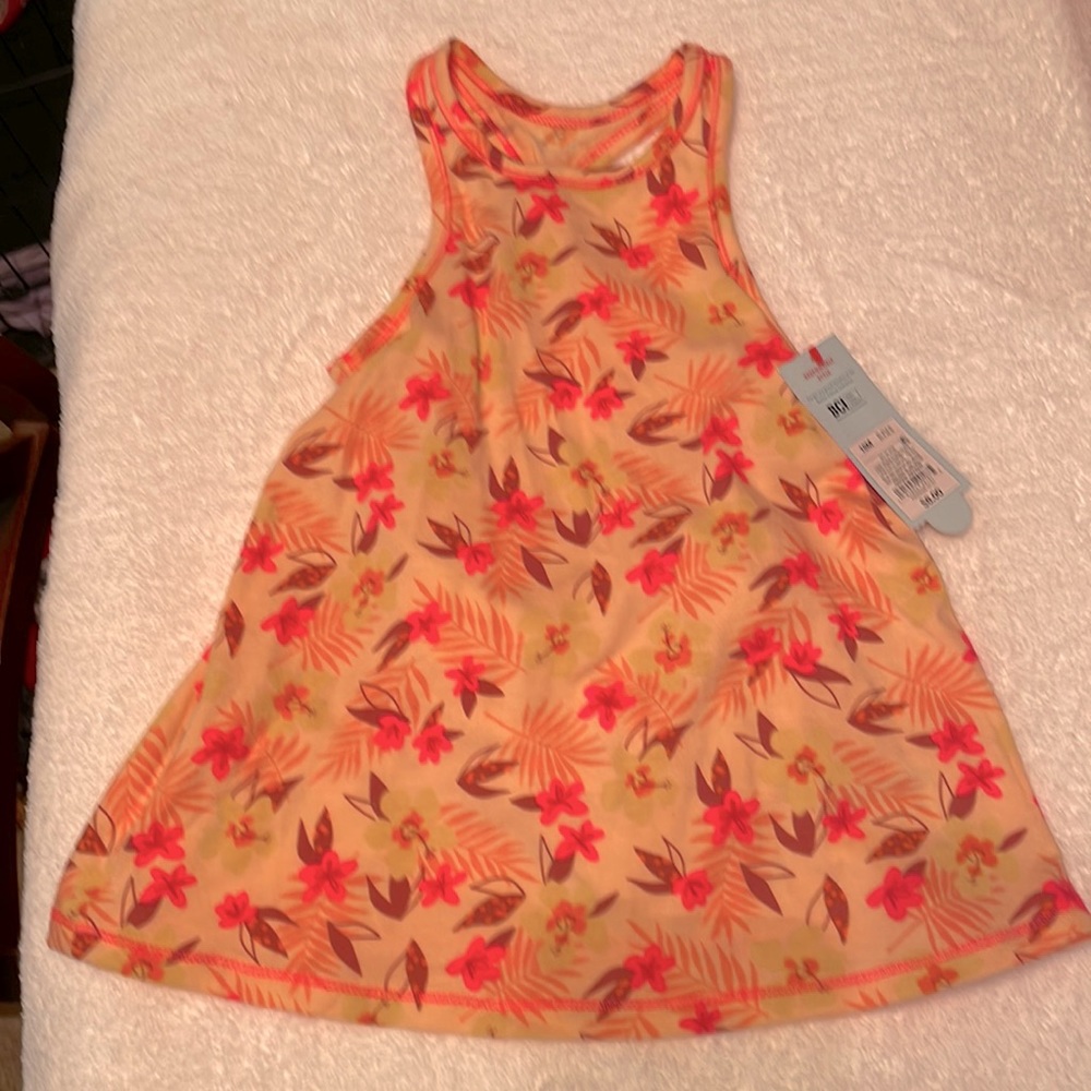 Flower print dress
